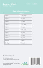Load image into Gallery viewer, Summer Winds PDF pattern