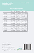 Load image into Gallery viewer, Keep On Rolling PDF Pattern