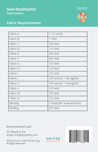 Load image into Gallery viewer, Sew Stashtastic - Quilt It List Pattern PDF