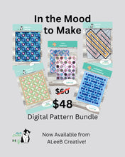 Load image into Gallery viewer, In the Mood to Make PDF Pattern Bundle
