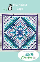 Load image into Gallery viewer, The Gilded Cage PDF Quilt Pattern

