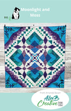 Load image into Gallery viewer, Moonlight and Moss PDF Quilt Pattern
