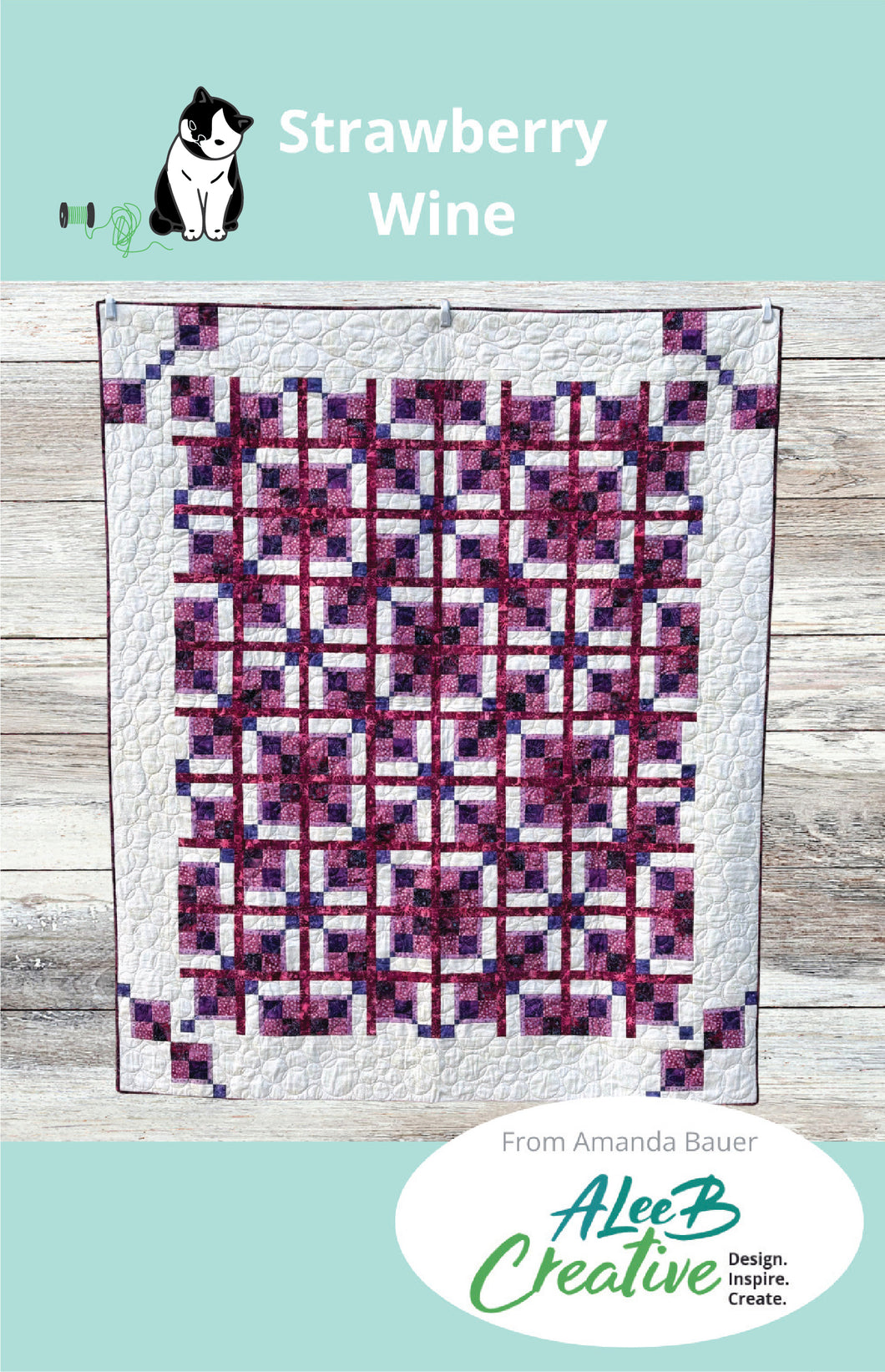 Strawberry Wine PDF Quilt Pattern