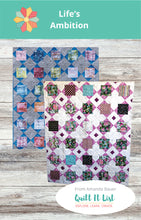 Load image into Gallery viewer, Life&#39;s Ambition - Quilt It List Pattern PDF
