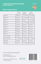 Load image into Gallery viewer, Underwater Basket Weaving - Quilt It List Pattern PDF
